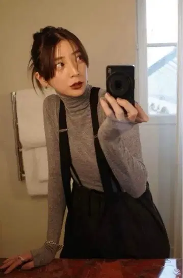 TODAYFUL [투데이풀] 서스펜더 하이웨스트 팬츠