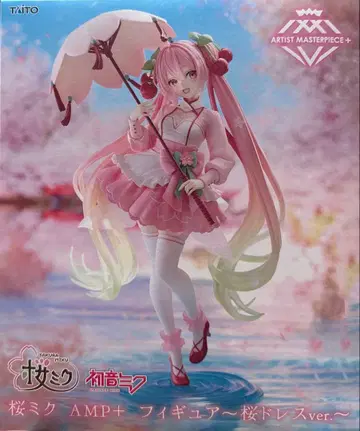 벚꽃 미쿠 AMP+ 피규어 ~벚꽃 드레스ver.~