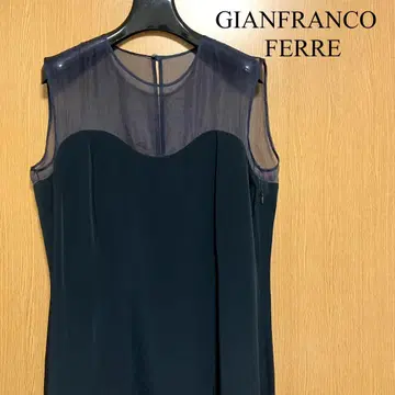 잔프랑코 페레 원피스 드레스 백산 실크 100%