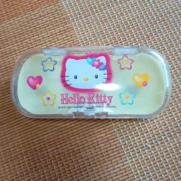 헤이세이 레트로 헬로키티 안경 케이스 레어