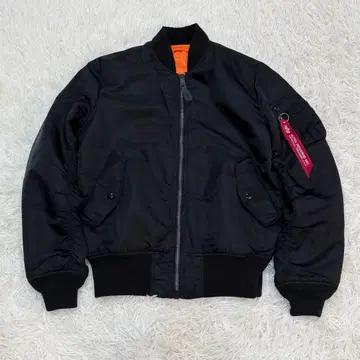 2074 알파인더스트리 MA-1 플라이트 자켓 M 블랙