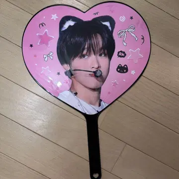 NCTWISH 위시 리쿠 마스터 부채