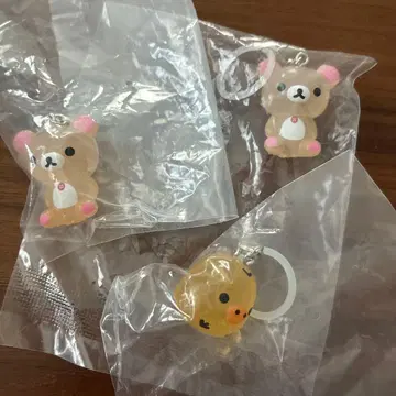 리락쿠마 메지루시 액세서리 코리락쿠마 키이로이토리