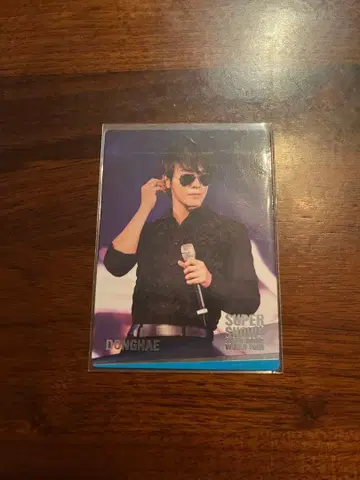 SUPER JUNIOR 동해 트레이딩 카드 SUPER SHOW4 SS4