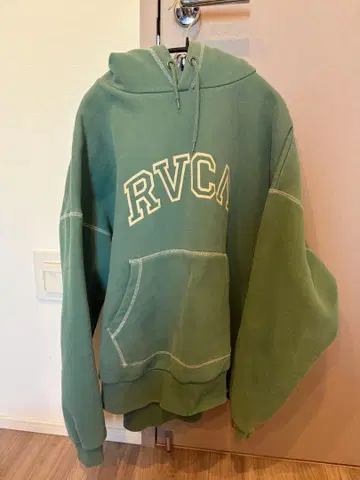 루카 RVCA 후드티 속기모