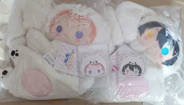 valkyrie 화이트 곰 머플러 세트 2