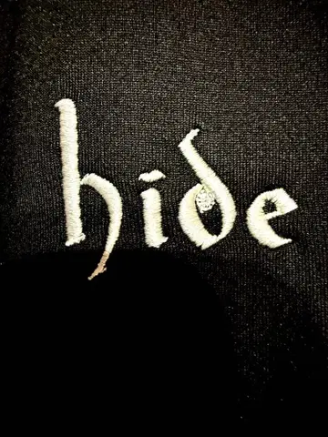 hide x glamb hide 페인트 트랙 재킷