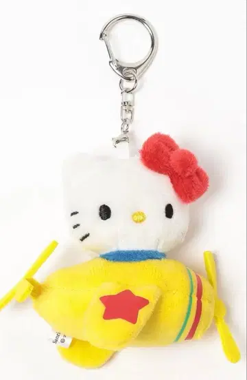 로리즈팜 헬로키티 인형 키링 비행기 HELLO KITTY