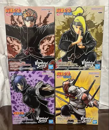 NARUTO-돌풍전-VIBRATION STARS 피규어 4점 세트