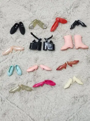 리카짱 제니 인형 신발 묶음 판매 13켤레