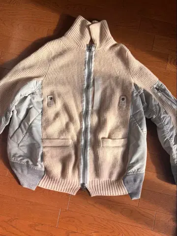 18aw sacai 1776 풀 집업 점퍼 사이즈 1