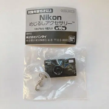 Nikon 메지루시 액세서리 28Ti 가챠 카메라 블랙