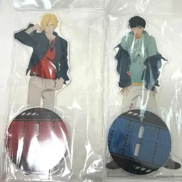 익명 배송 바나나 피쉬 데님 아크릴 스탠드 세트