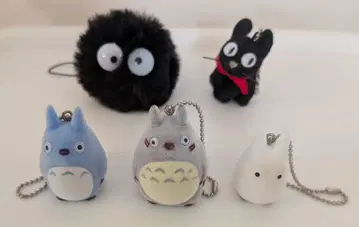 지브리 키링 5종류 (이웃집 토토로, 마녀 배달부 키키)