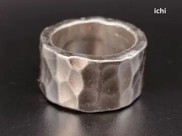 ichi 반지 silver925 실버925 육중한 두께 두드림 액세서리