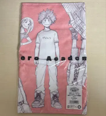 나의 히어로 아카데미아 원화전 페이스 타월 PINK