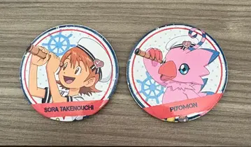 디지몬 어드벤처 캔뱃지