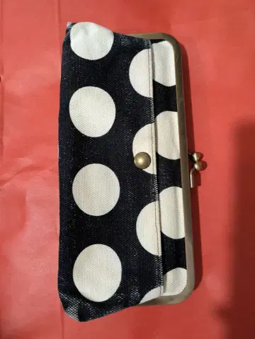모자 가마 장지갑 아야노코지 AYANOKOJI 블랙 도트