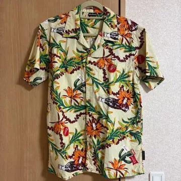 WILD THINGS 와일드 띵스 반팔 셔츠 패턴 셔츠 코카 콜라