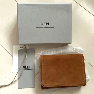 REN 포스트맨 지갑 S / 피그스킨 스모크