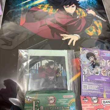 귀멸의 칼날 제일복권 토미오카 기유 E F G상