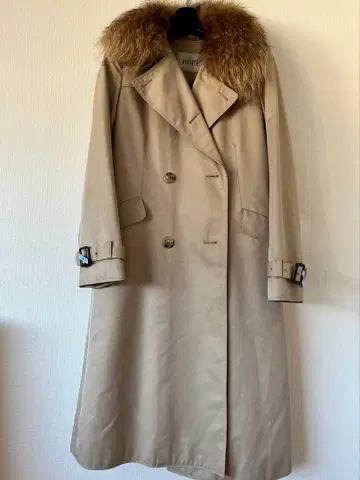 ROPE 퍼 포함 트렌치코트 라이너 포함