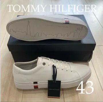 [ 새상품 ] TOMMY HILFIGER 43 화이트