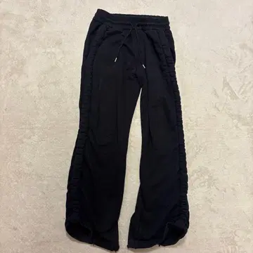 DRIES VAN NOTEN PADDED SWEAT PANTS BLACK