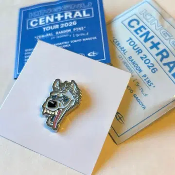 king gnu CEN+RAL Tour 2026 랜덤 핀즈
