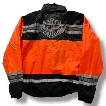 할리데이비슨 나일론 자켓 우비 바이크용 오렌지