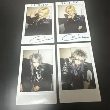 Azavana 2/27 심음 폴라로이드 4장 묶음 판매 신주쿠