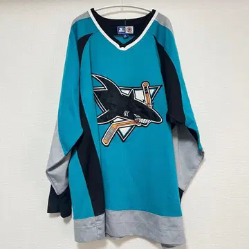 STARTER NHL 산호세 샤크스 하키 셔츠