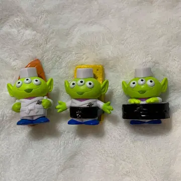 토이스토리 에이리언 스시 셰프 피규어 컬렉션 3체 세트