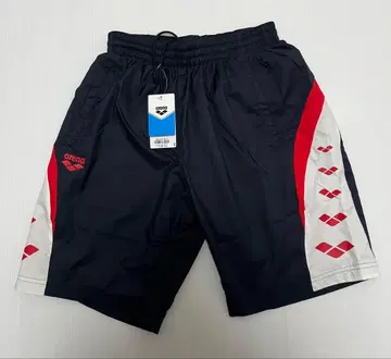 [ 미사용 새상품 ] 아레나 arena 수영 하프 팬츠 팀 라인 S