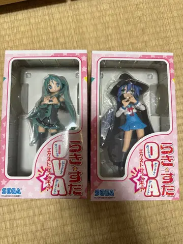 러키스타 OVA 이즈미 코나타 히이라기 카가미 엑스트라 피규어