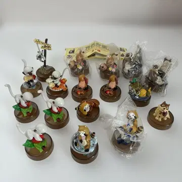 세계명작극장 병뚜껑 피규어 컬렉션