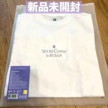 미개봉 새상품 BTS Yet to Come 부산 T셔츠 S사이즈