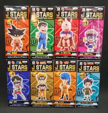 반프레스토 월드 콜렉터블 vol1 J 스타즈 전 8종 세트