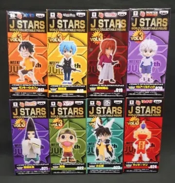 반프레스토 WCF J 스타 월드 콜렉터블 vol 3 / 총 8종 세트