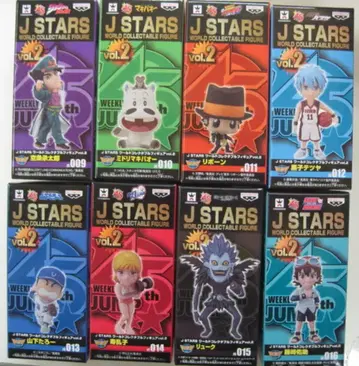 반프레스토 월드 콜렉터블 vol.2 J 스타즈 전 8종 세트 2
