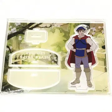 왕자 흔들리는 아크릴 스탠드 백설공주 벨메종 디즈니 샵 한정판