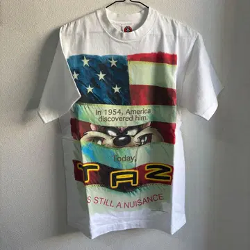 90s TAZ 루니툰 T셔츠 XL 워너 태즈매니안 데빌