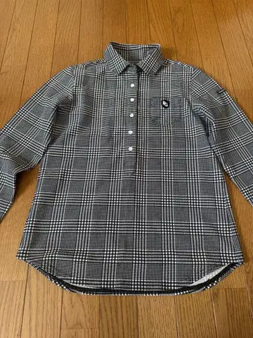 체크 셔츠 파리게이츠 시착만 한 상품