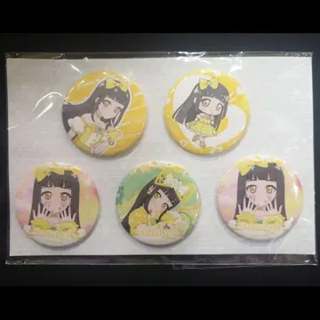 비밀의 아이프리 캐릭터 픽업 캔뱃지 츠무기 (초기 불량 있음)