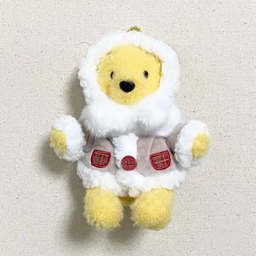 곰돌이 푸 인형 배지 디즈니 크리스마스 2025