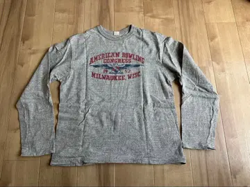 웨어하우스 5906 긴팔 크루넥 멜란지 그레이