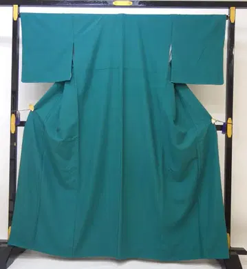 미사용 새상품급 이로무지 시츠케 포함 청록색 N80223-6