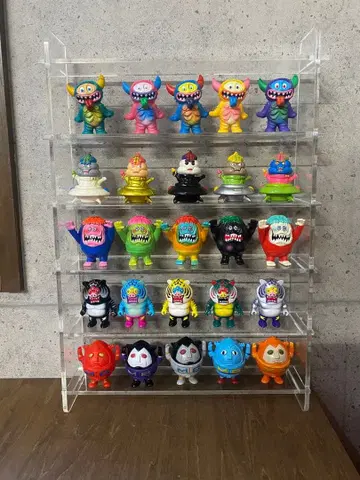 VAG 가챠 컬렉션 케이스 피규어 vag 가챠 소프트 비닐 가챠