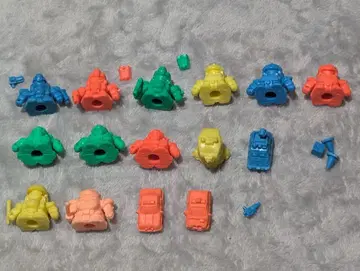 SD 파토레이버 가샤폰 전사 시리즈 일괄 15개 지우개 피규어