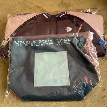 사이타마 세이부 라이온즈 팬클럽 가입 특전 스타디움 점퍼 L 토트백